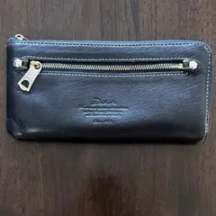 Dakota モデルノ 長財布 レザー ラウンドファスナー 紺色のサムネイル