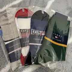 TOMMY HILFIGER メンズ ソックス 4足セットのサムネイル