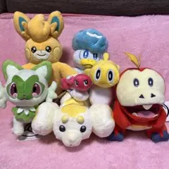 ポケモン　ぬいぐるみ　7点セット売り