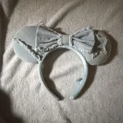ミッキー型デニムカチューシャ