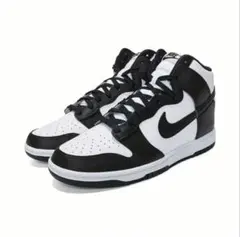 Nike ブラック/ホワイト ハイカットスニーカー