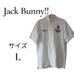 Jack Bunny‼︎ ジャックバニー ポロシャツ L