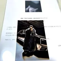 ØMI THE FUSION LINE MUSIC キャンペーン ブロマイド