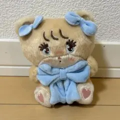 【新品】mikko characters 抱きしめおリボンマスコット ラテ