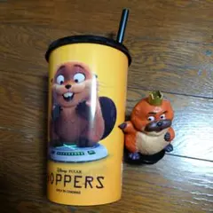 私がビーバーになる時 フィギュア付 ドリンクカップ キングジョージ