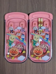 アンパンマン カトラリーセット ケース付き お箸セット