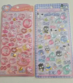 正規品　ボンボンドロップシール　はぴだんぶい　うるちゅる　ベビーキティ　2セット