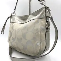 COACH ワンショルダーSignature Clip HoboBag Mini - メルカリ