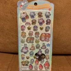 【正規品】サンリオキャラクターズ　レトロ　うるちゅるPOPシール新作のサムネイル