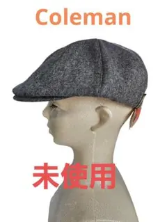 未使用　Coleman AUBEX グレー ハンチング帽