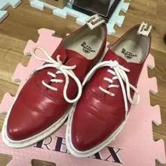 ビルケンシュトック ソーンダース 24.5cm相当 レッド パテントレザー