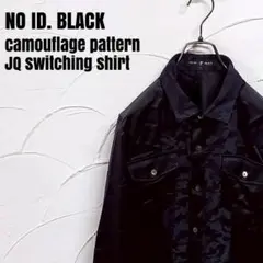 NO ID. BLACK/ノーアイディー ブラック カモフラJQ切替SHのサムネイル
