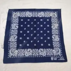 VINTAGE バンダナ USA製 クロス ペイズリー ジェイアダムス - メルカリ