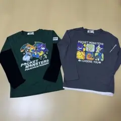 ポケモン　ロンT ２枚セット　130サイズ