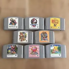 Nintendo64 ゲームソフト8本セット