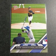 大谷翔平 2024 Topps Now Paul Skenes 初対戦 #264