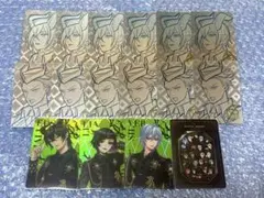 ツイステ マレウス シルバー ブレイジングジュエル オーロラカード ツイステ展