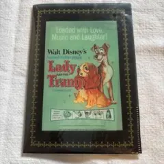 わんわん物語　ディズニー レディとトランプ ポストカード9枚セット　ファイル付き