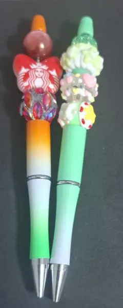 デザイン ボールペン 2本セット