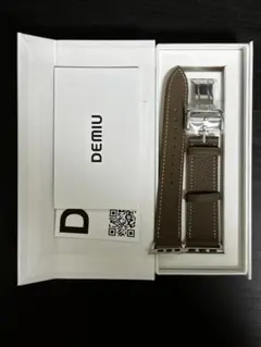 DEMIU Apple Watch Band(ETOUPE×SILVER)