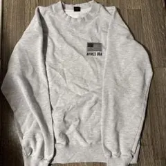 AVIREX U.S. AIR FORCE スウェット Lサイズ グレー