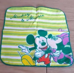 新品未使用　ミッキーマウス ミニーマウス タオル