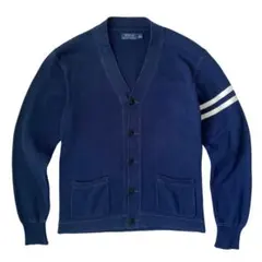 POLO ラルフローレン コットンニット アワードカーディガン ネイビー