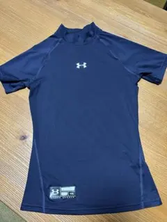 Under Armour ネイビー 半袖アンダーシャツ YXL