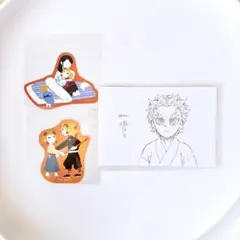 鬼滅の刃 煉獄杏寿郎 ポストカード ステッカー