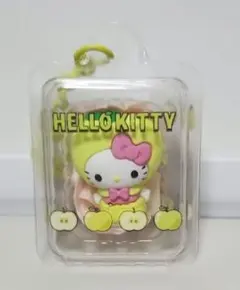 サンリオ シークレットキーホルダー フルーツ ハローキティ 青りんご