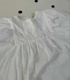 SM2 サマンサモスモス パフスリーブ ピンタックレースブラウス