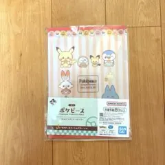ポケピース　一番くじ　 クリアファイル ポケモン　ステッカー