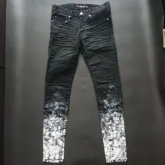 JACKROSE ジャックローズ HYSTグラデハンドペイントスキニーデニムのサムネイル