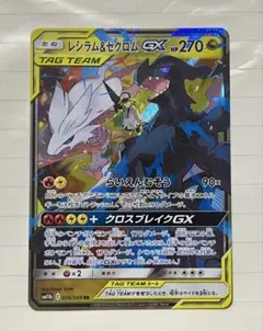 ゼクロム、レシラム、Ｎの筋書きSAR レシラム＆ゼクロムGX(SA)【SR】{064/049}