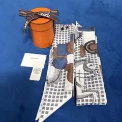 HERMES ツイリー2本組　青系 楽天市場】エルメス ツイリー ブルーの通販