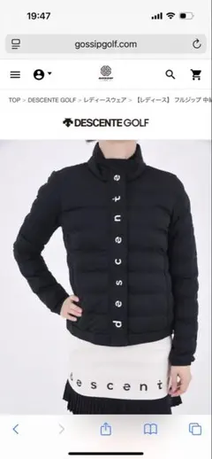 DESCENTE GOLF ダウン