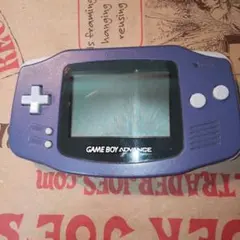 【ジャンク品！！】ゲームボーイアドバンス 本体のみ パープル