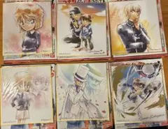 名探偵コナン 色紙ART4、6 まとめ売り 6枚セット