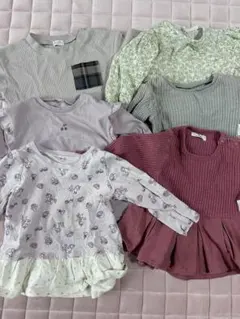 80サイズまとめ売り6点　女の子用