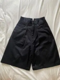 FARAH コットンタックワイドショーツ