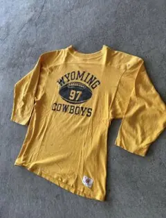 70s champion ヴィンテージフットボールTシャツ　バータグ後期