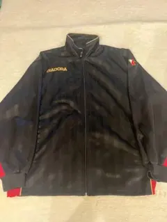 DIADORA スポーツ ブラック ストライプ ジャージのサムネイル