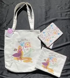 ディズニーファンタジースプリングス　ラプンツェル トートバッグ ポーチセット