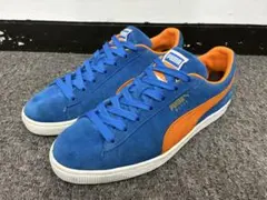 PUMA suede teams NY 28cm 青/オレンジ
