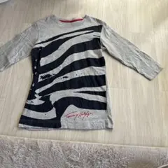 Tommy Hilfiger グレー 長袖カットソー M
