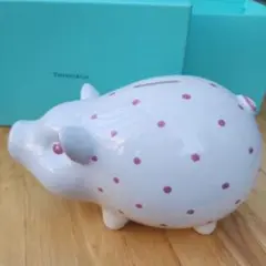 ティファニー TIFFANY&Co. 貯金箱 ブタ