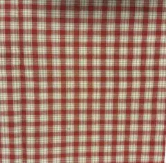 赤チェックカットクロス