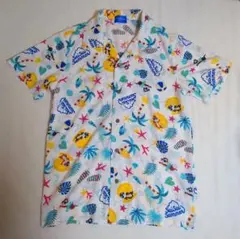 ディズニーリゾート　スイスイサマー　チップとデール　アロハシャツ　Sサイズ