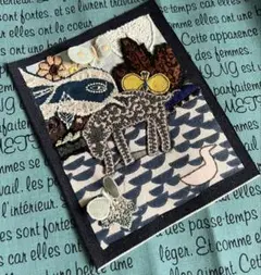 カケラパッチ 　約12×15cm