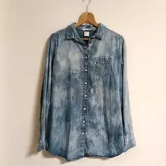 levis リーバイス/デニム ブルー 長袖シャツ レディース Sサイズ
